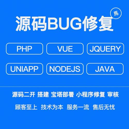 源码bug修复小程序模板软件定制开发
